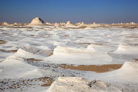White Desert formations